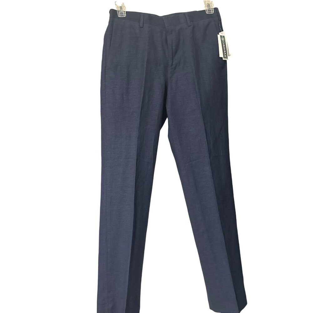 💖Cubavera Mens Performance Linen Blend Pants 30x32